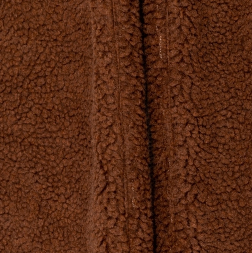 Longline Brown Teddy Bear Coat (LAST ONE) - Picture 5 of 5